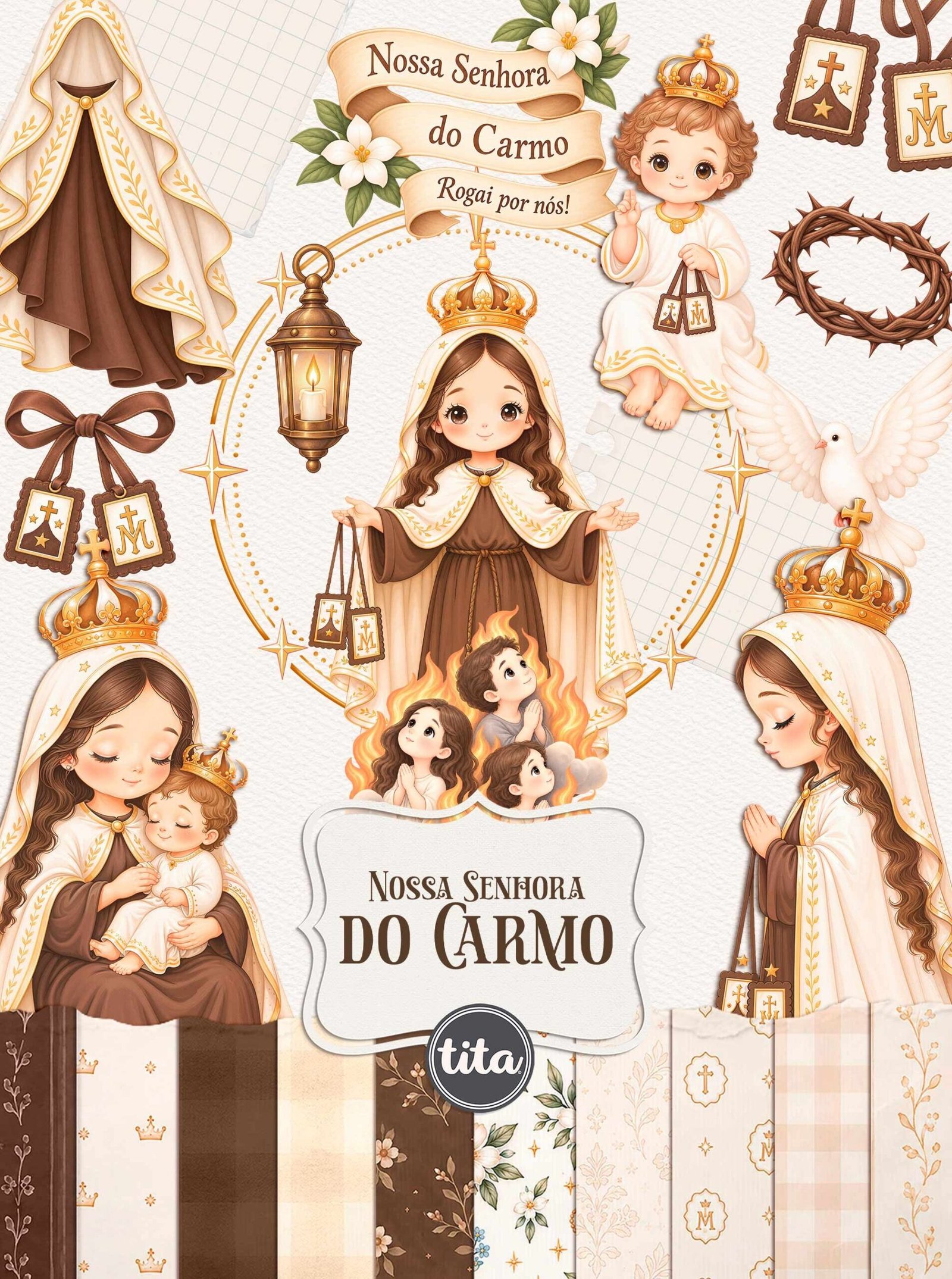 imgi_37_preview_kit_3b4d557e-e3bd-4b61-afe2-de9548f7863b_2048x Santos – Nossa Senhora do Carmo – Ilustrações (Tita) - Imagem 1