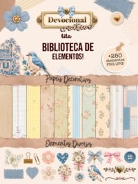 Kit Digital Biblioteca de Elementos Devocional Criativo - Imagem 3