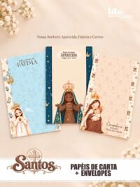 Santos – Papéis de Carta + Envelopes (Tita) - Imagem 2
