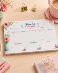 Pack encadernação – Dia dos professores – Rosa - Imagem 8