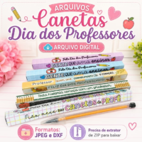 Caixa Canetas - Dia dos Professores