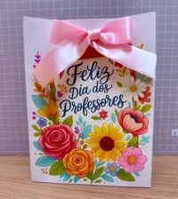 Mini kit dia dos professores floral - Imagem 8