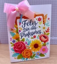 Mini kit dia dos professores floral - Imagem 9
