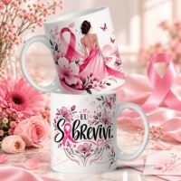 Artes Para Canecas Outubro Rosa - Imagem 3