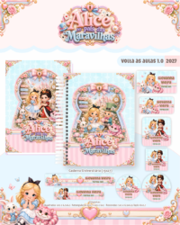 Alice no País das Maravilhas – Escolar 1.0 2027 (Pâmella)