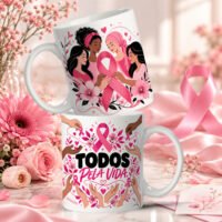 Artes Para Canecas Outubro Rosa - Imagem 5