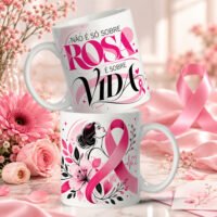 Artes Para Canecas Outubro Rosa - Imagem 6