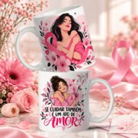 Artes Para Canecas Outubro Rosa - Imagem 11