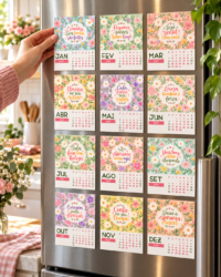 Calendários Polaroid Magnéticos 2027 - Imagem 17