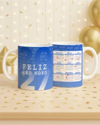 Pacote de Artes Canecas Calendário 2027 Ano Novo - Imagem 9