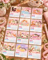 Calendários Polaroid Magnéticos 2027 - Imagem 22