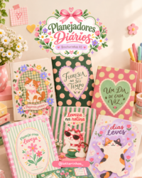 Coleção Planejadores Diários Fofos (Letterinhas)