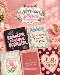 Coleção Planejadores Diários Fofos (Letterinhas) - Imagem 3