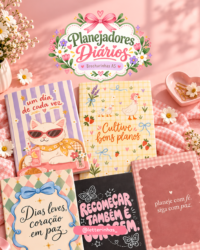 Coleção Planejadores Diários Fofos (Letterinhas) - Imagem 2