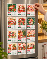 Calendários Polaroid Magnéticos 2027 - Imagem 14