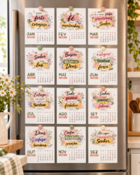 Calendários Polaroid Magnéticos 2027 - Imagem 27
