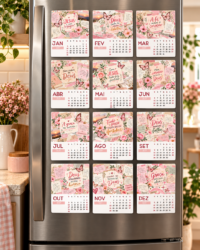 Calendários Polaroid Magnéticos 2027 - Imagem 29