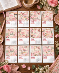Calendários Polaroid Magnéticos 2027 - Imagem 31