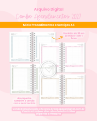 Combo Agendamentos 2027 (Branco Papel) - Imagem 8