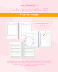 Combo Agendamentos 2027 (Branco Papel) - Imagem 4