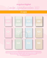 Combo Agendamentos 2027 (Branco Papel) - Imagem 2