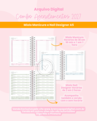 Combo Agendamentos 2027 (Branco Papel) - Imagem 7