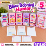 Bloco Dobrável - Humor