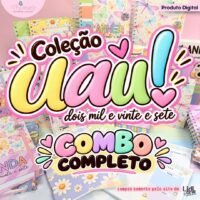 Coleção UAU 2027 – COMBO COMPLETO (Mimos Personalizados)