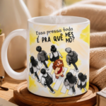 Essa pressa toda e pra quê mesmo – Arte Avulsa Caneca