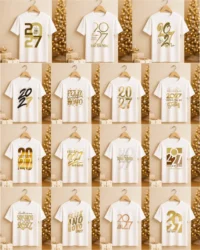 Pacote de Artes Camisas Ano Novo 2027 V5