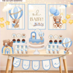 Kit Festa Usrinho Marrom e Azul