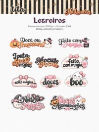 Halloween 2026 – Combo Ilustrações (Tita) - Imagem 6
