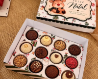 Caixa para 12 doces – Natal