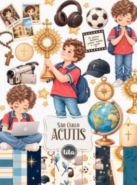Santos – São Carlo Acutis – Ilustrações (Tita)