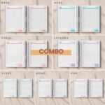 Combo Agendamentos 2027 + Perm. Datado + Perm. Não Datado Col. Vagalume (Amarantto)