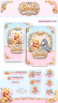 Pooh e Seus Amigos - Escolar 1.0 2027 (Pâmella) - Imagem 3