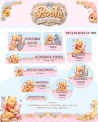 Pooh e Seus Amigos - Escolar 1.0 2027 (Pâmella) - Imagem 7